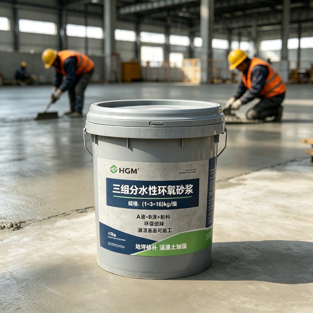 恩平三组份水性环氧砂浆